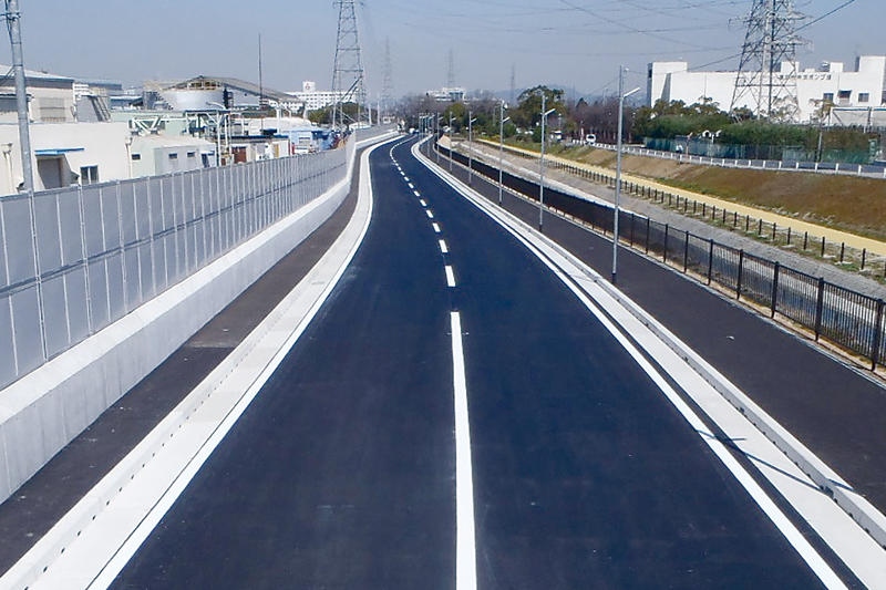 高砂西港周辺道路整備工事(高砂市)
